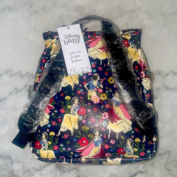 Disney’s Petunia Pickle Bottom Snow White Leatherette Backpack - Picture 3 of 9